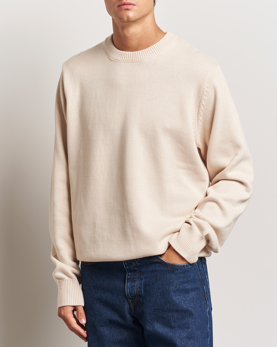 Herr |  | LES DEUX | Gary Cotton Knit 2.0 Ivory