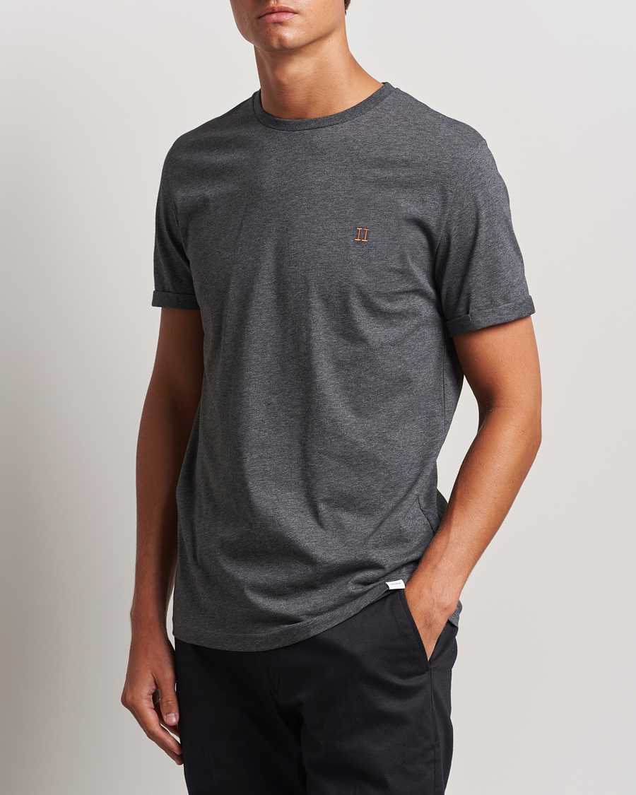 Herr | Nya varumärken | LES DEUX | Nørregaard T-Shirt Mountain Grey Melange