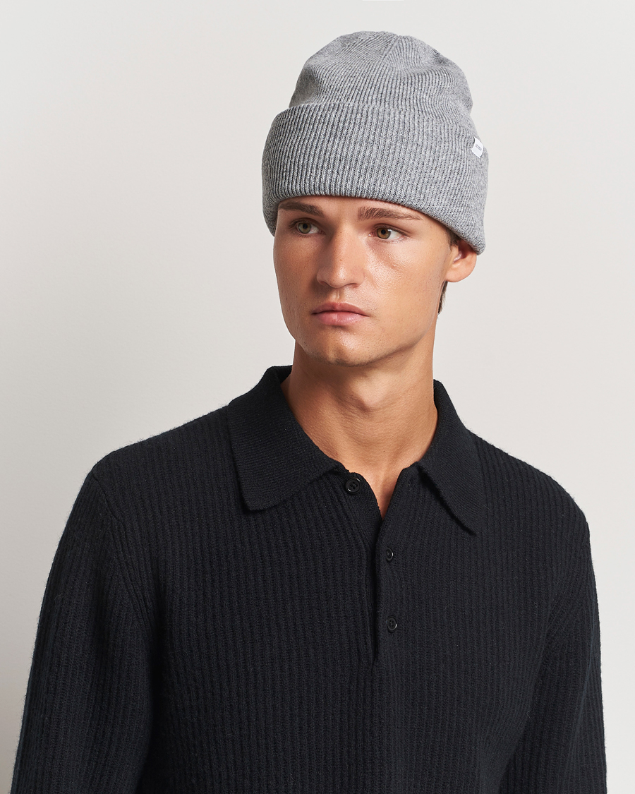 Herr |  | LES DEUX | Wayne Wool Beanie Grey Melange