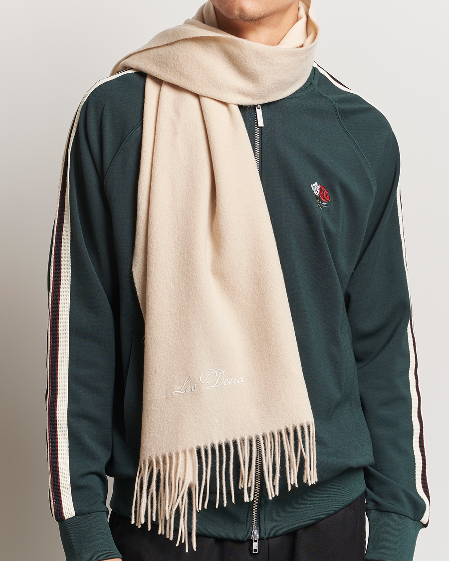 Herr |  | LES DEUX | Wayne Wool Scarf Ivory