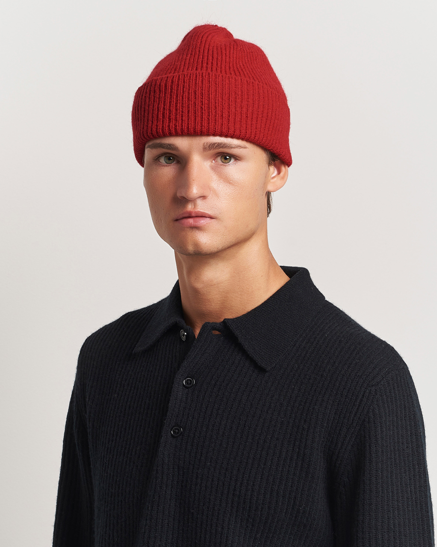 Herr |  | Le Bonnet | Lambswool/Caregora Beanie Framboise