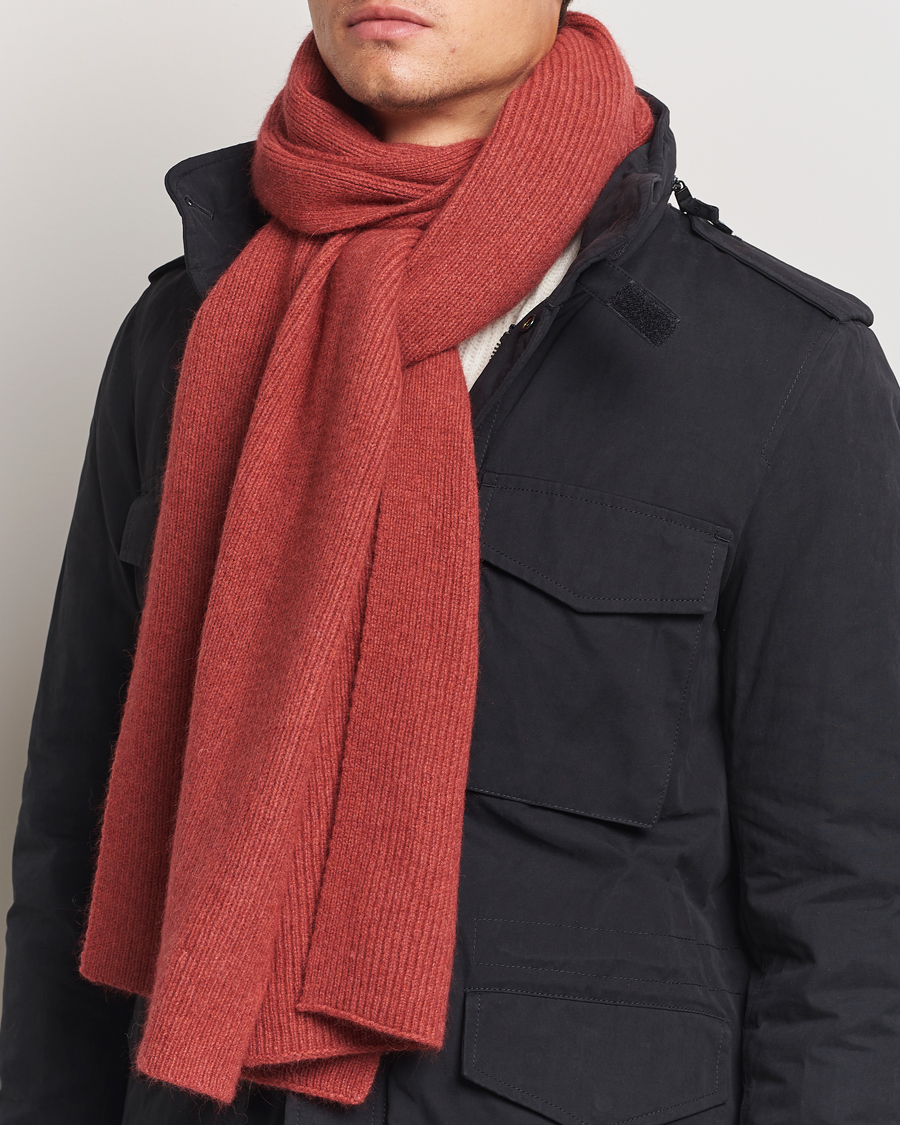 Herr |  | Le Bonnet | Lambswool/Caregora Scarf Terra