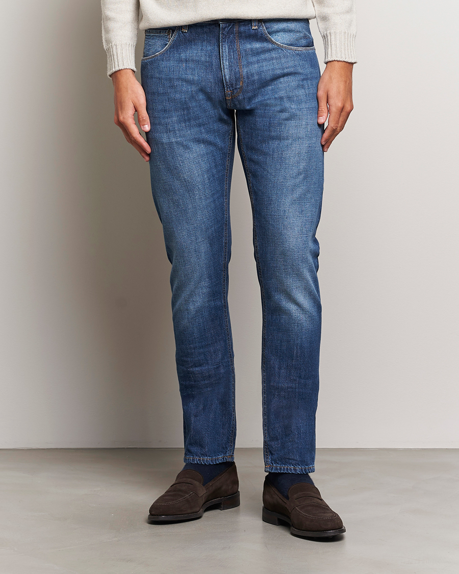 Herr |  | PT01 | Slim Fit Jeans Medium Blue