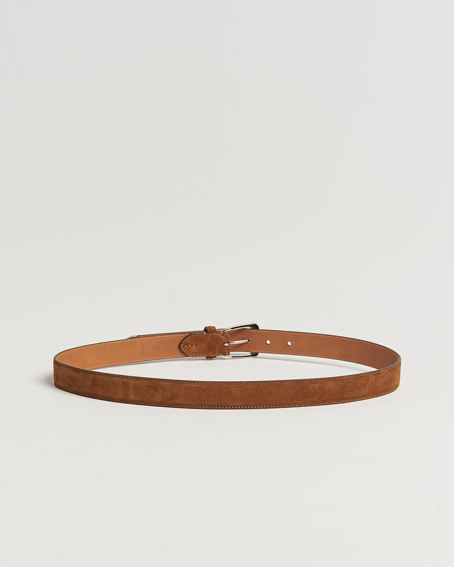 Herr |  | Ralph Lauren Purple Label | Western Belt Brown Suede