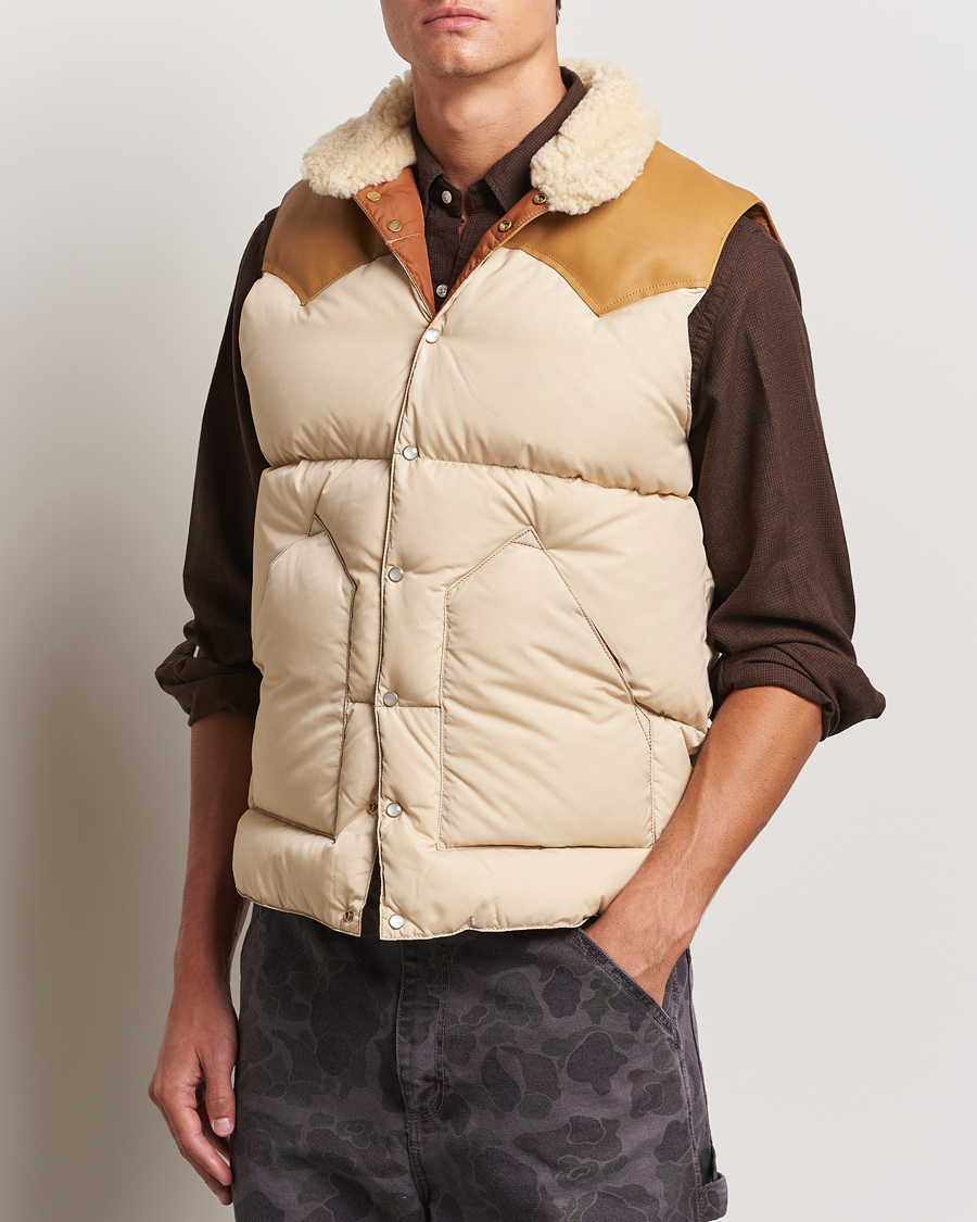 Herr | Höstjackor | Rocky Mountain Featherbed | Christy Vest Light Beige