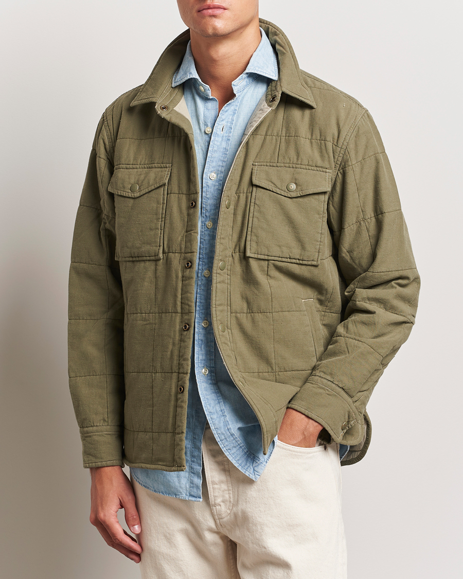 Herr |  | RRL | Mountain Shirt Jacket Olive Drab