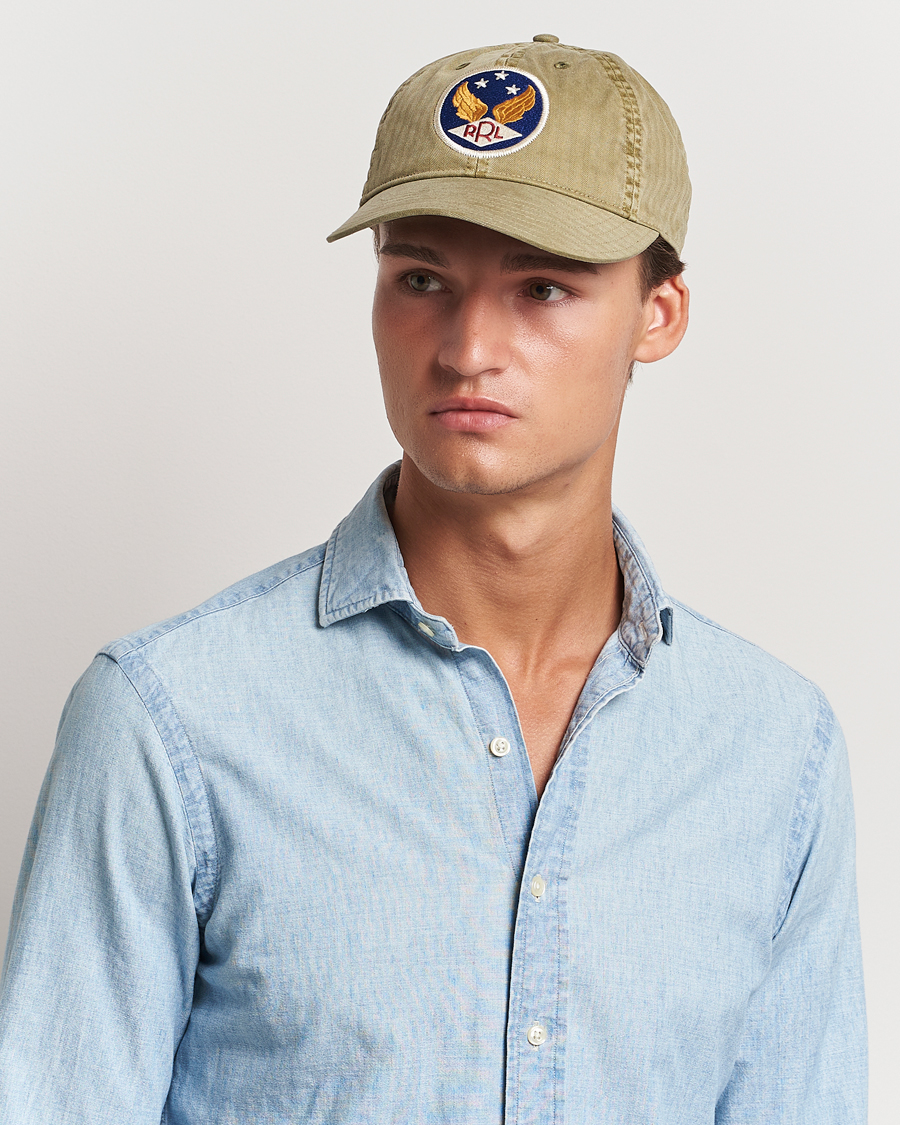 Herr |  | RRL | Ball Cap Brewster Green