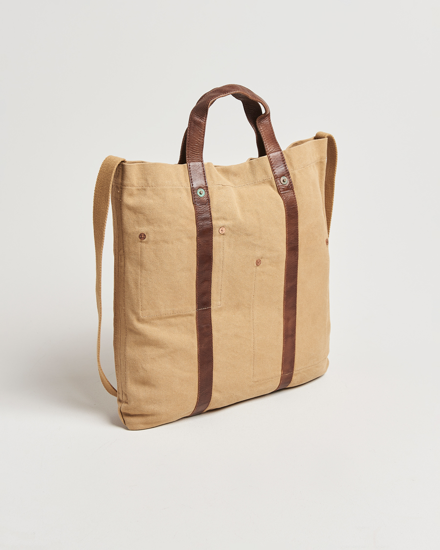 Herr |  | RRL | Harley Canvas Tote Bag Khaki