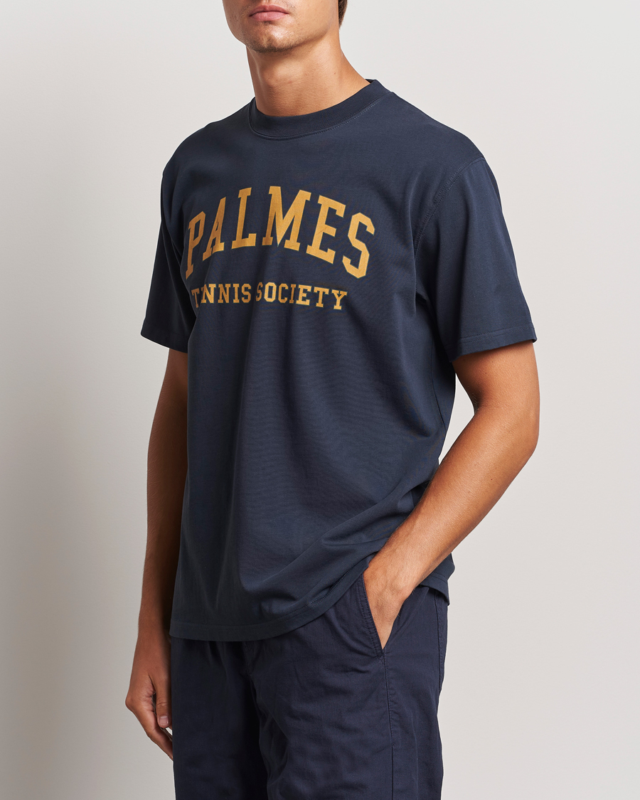 Herr | Kortärmade t-shirts | Palmes | Ivan T-Shirt Navy