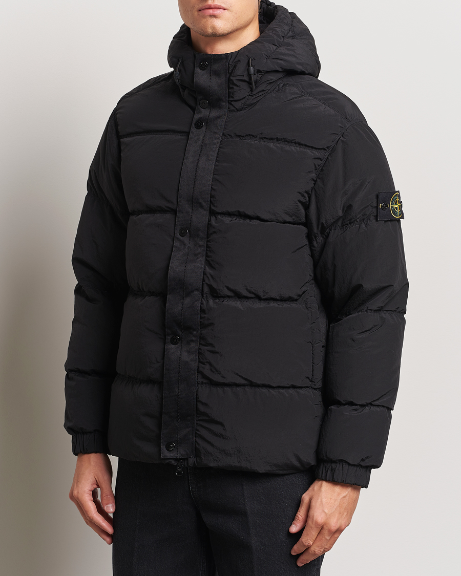 Herr |  | Stone Island | Nylon Metal Down Jacket Black