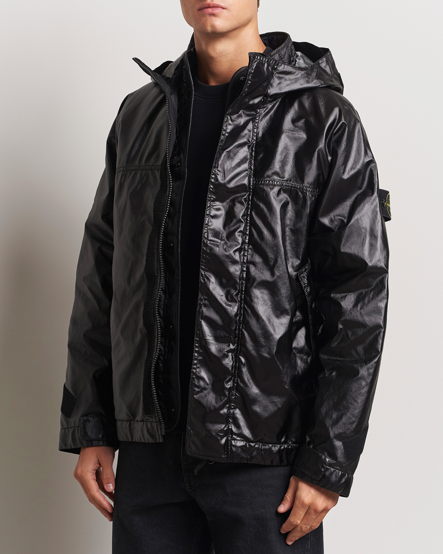 Herr |  | Stone Island | Glass Cover-TC Garment Dyed Detach Vest Jacket Black