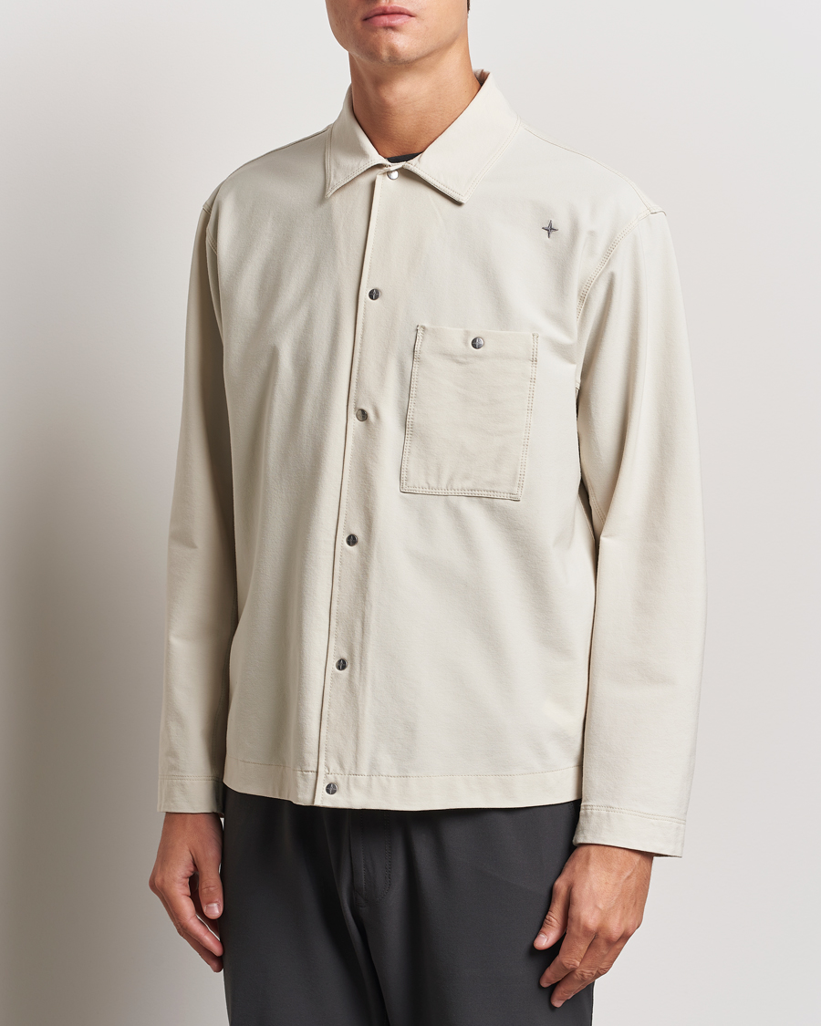 Herr |  | Stone Island | Stellina Overshirt Sand