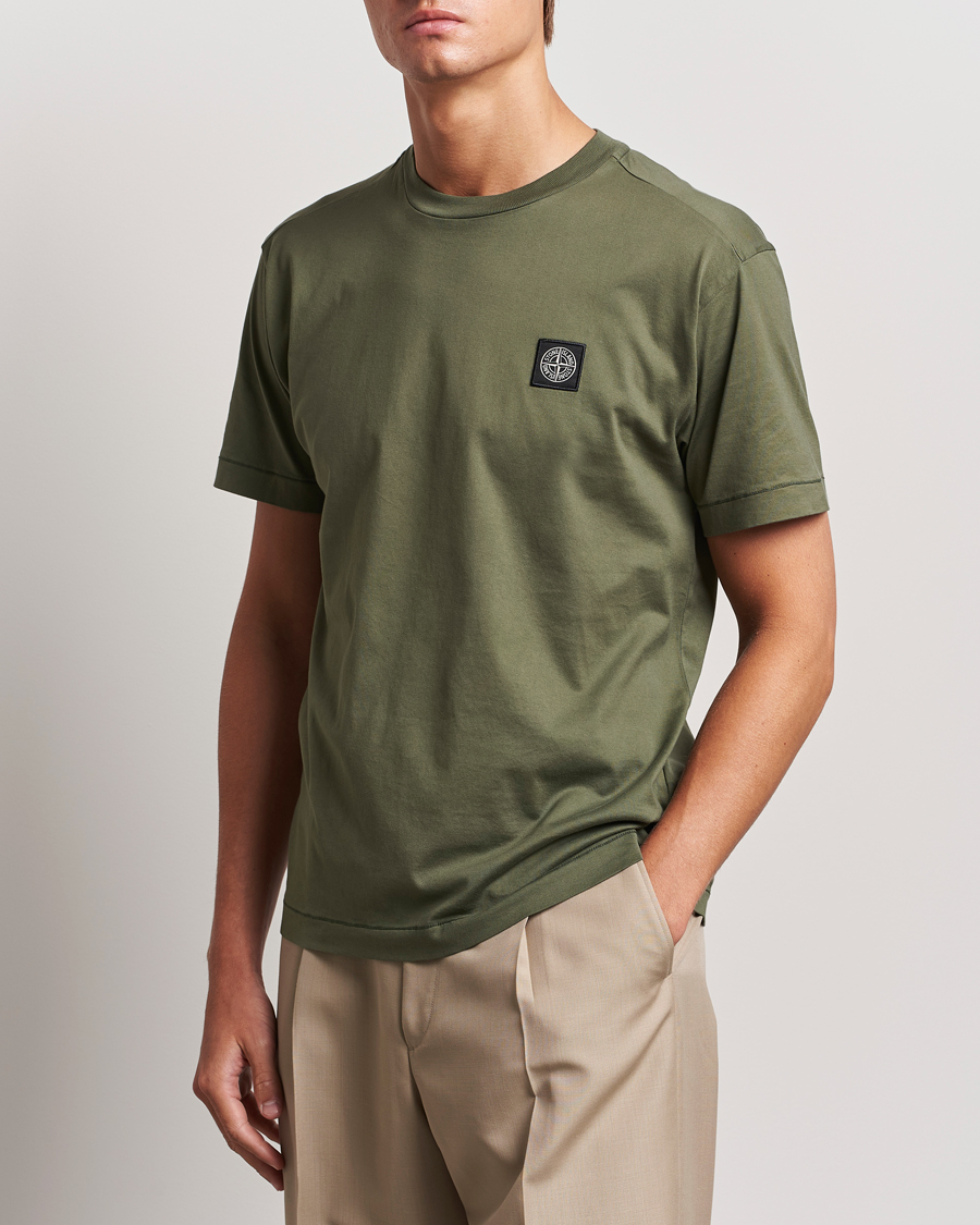 Herr |  | Stone Island | Garment Dyed Jersey T-Shirt Musk