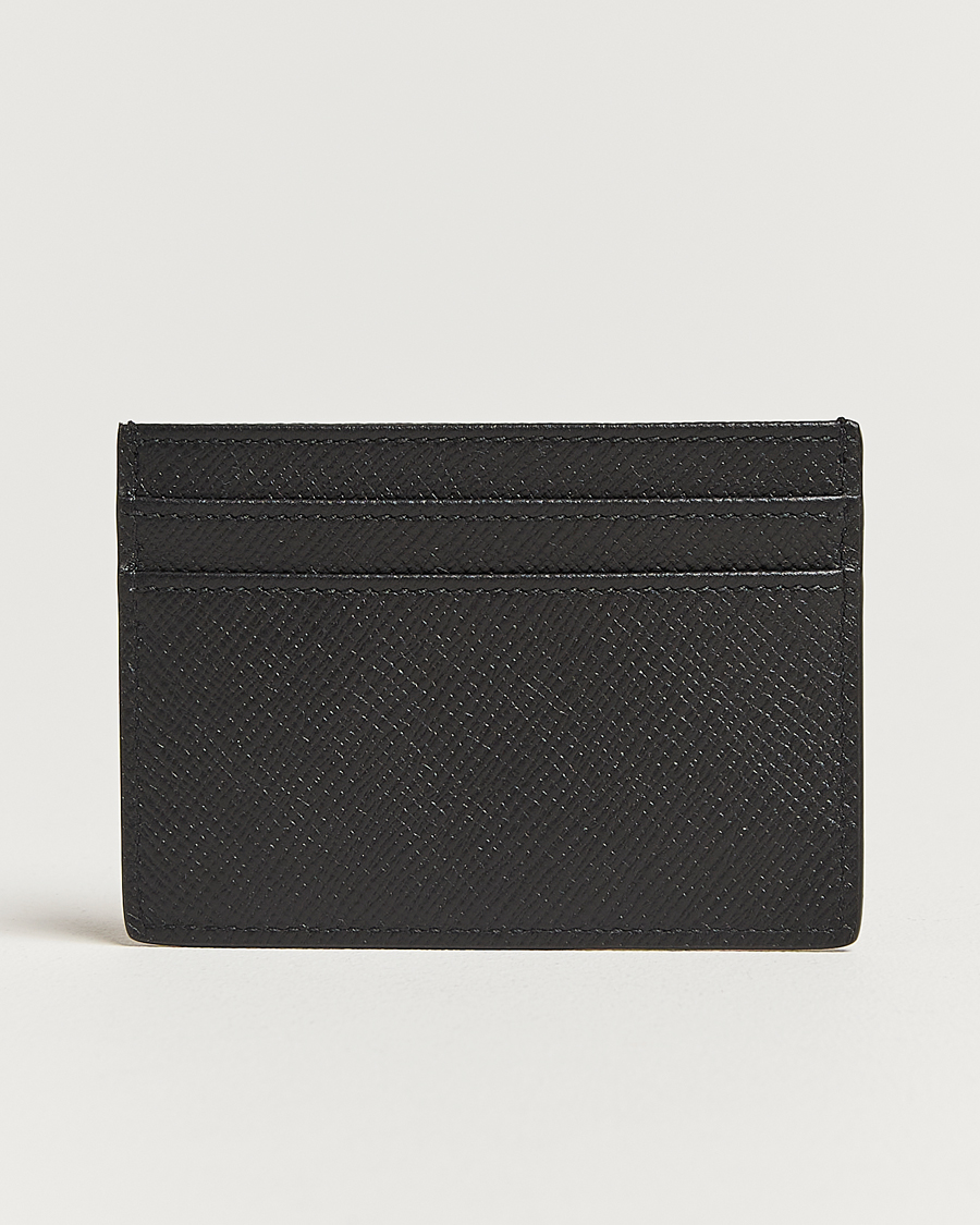 Herr |  | Smythson | Panama Flat Cardholder  Black