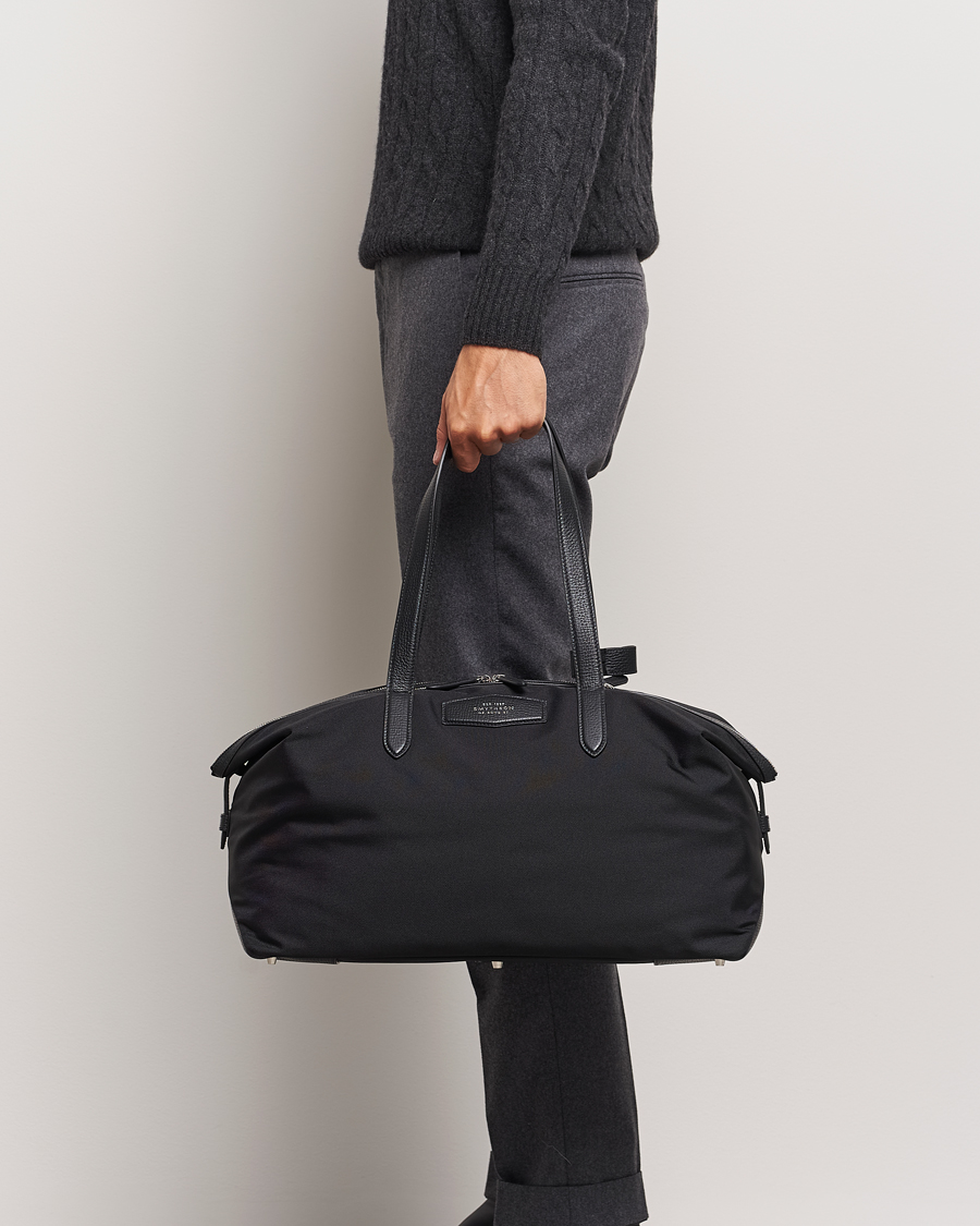 Herr |  | Smythson | Canvas Norton Small Travel Bag Black