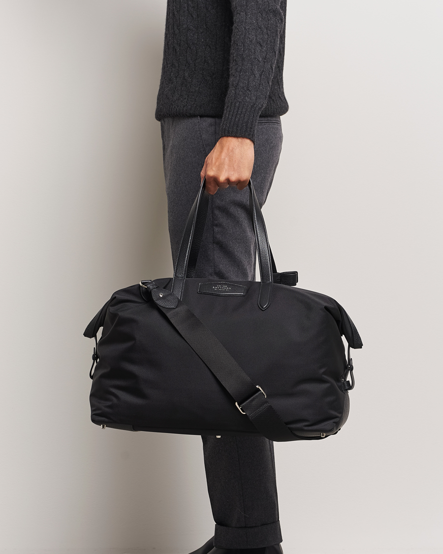 Herr |  | Smythson | Canvas Norton Travel Bag Black