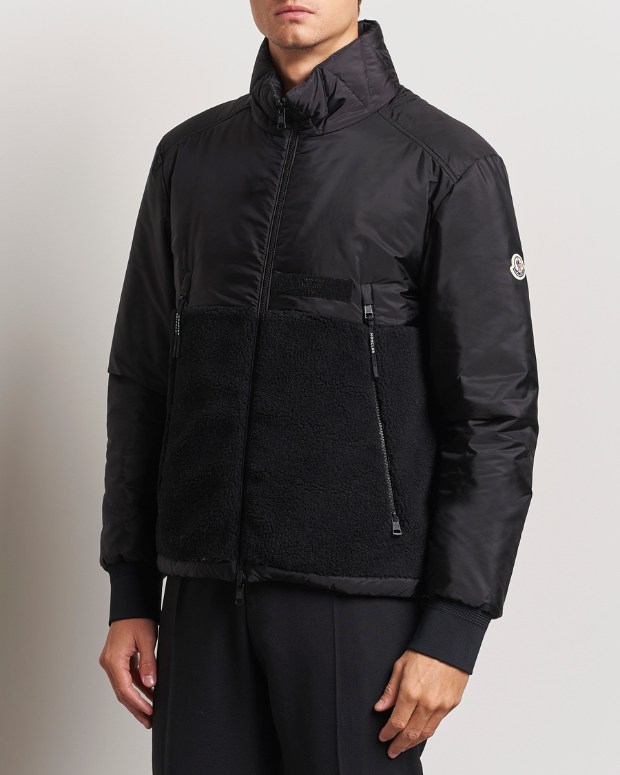 Herr |  | Moncler | Vallorch Reversible Fleece Jacket Black