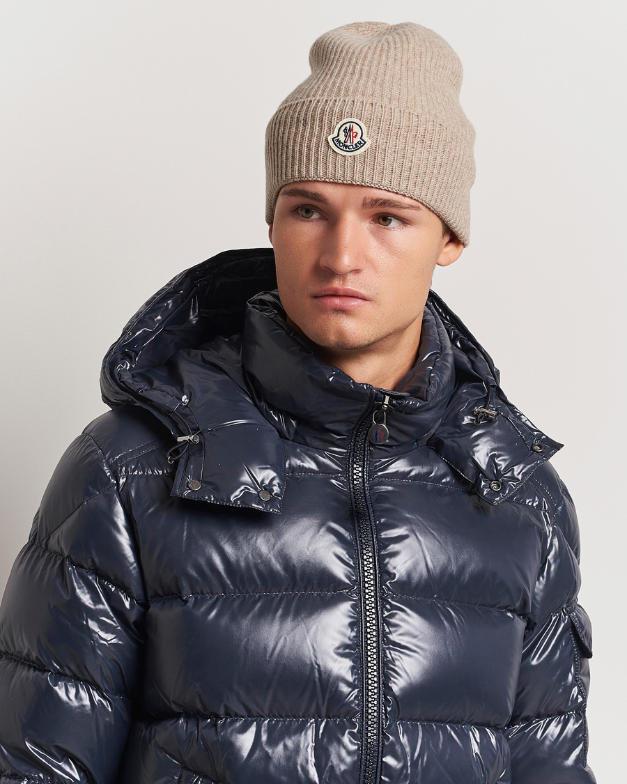 Herr |  | Moncler | Cashmere Beanie Beige