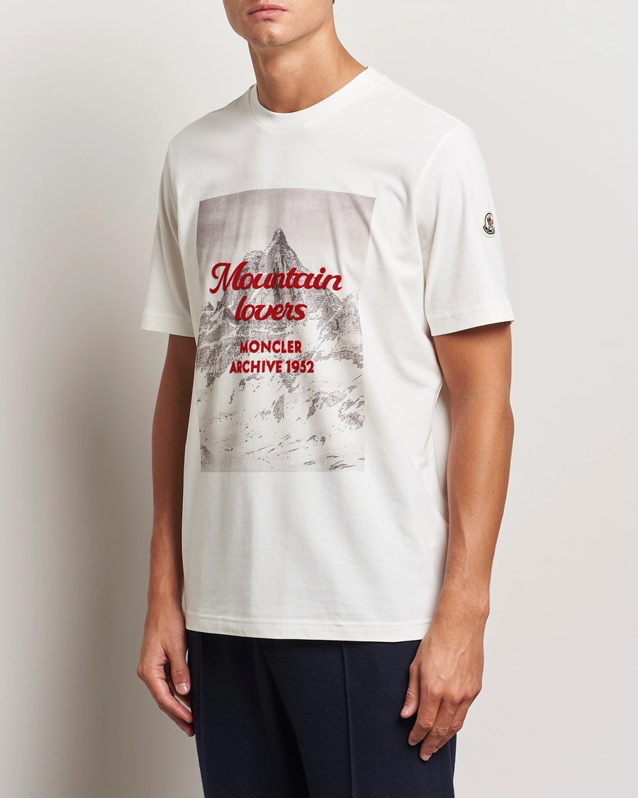 Herr |  | Moncler | Mountain Lovers T-Shirt White