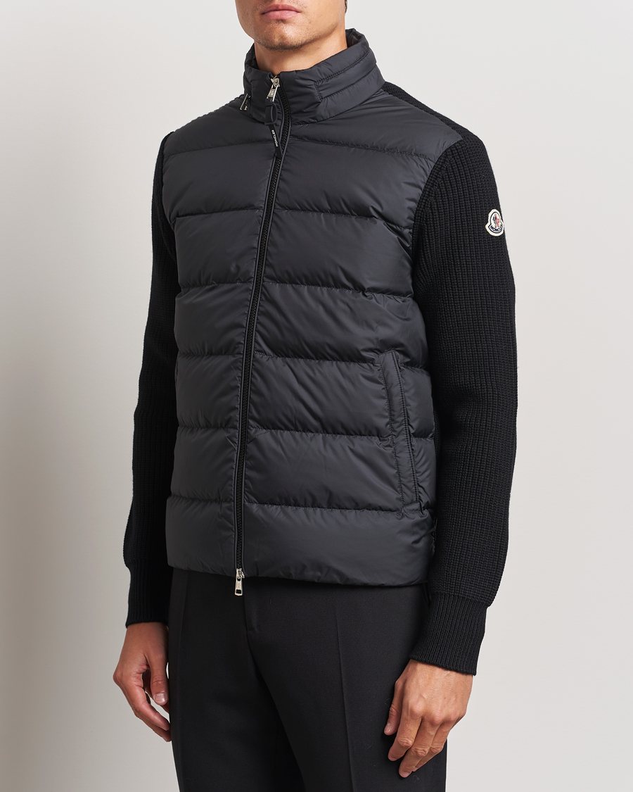 Herr |  | Moncler | Padded Zip Cardigan Black