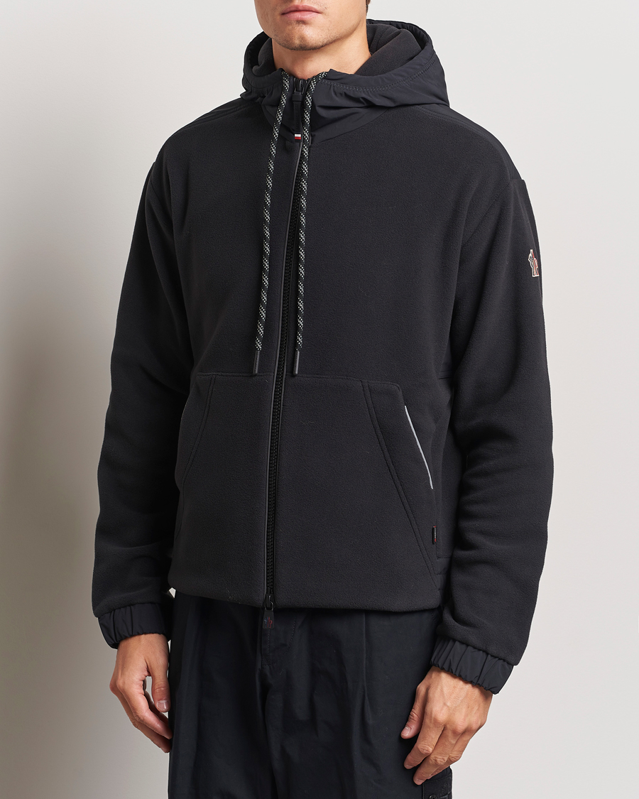 Herr |  | Moncler Grenoble | Fleece Full Zip Cardigan Black