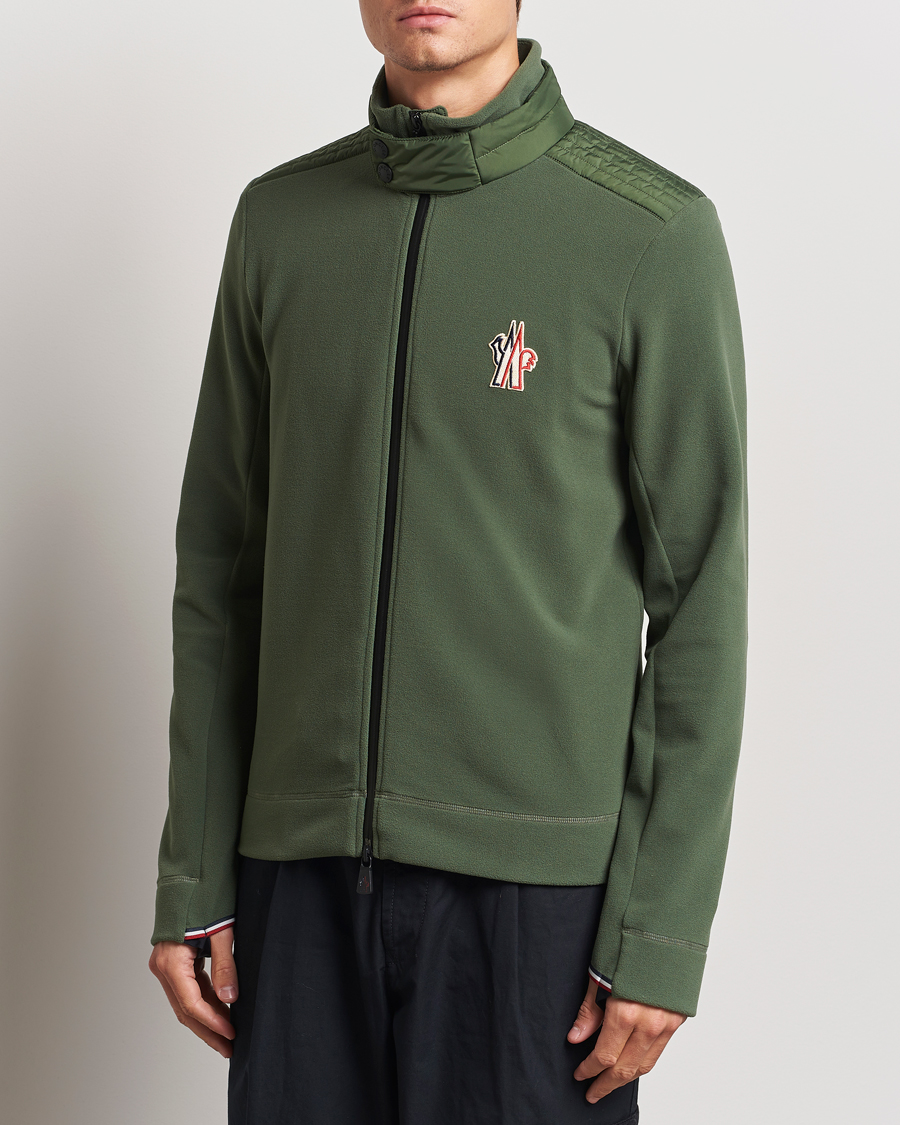 Herr |  | Moncler Grenoble | Fleece Half Zip  Dark Olive