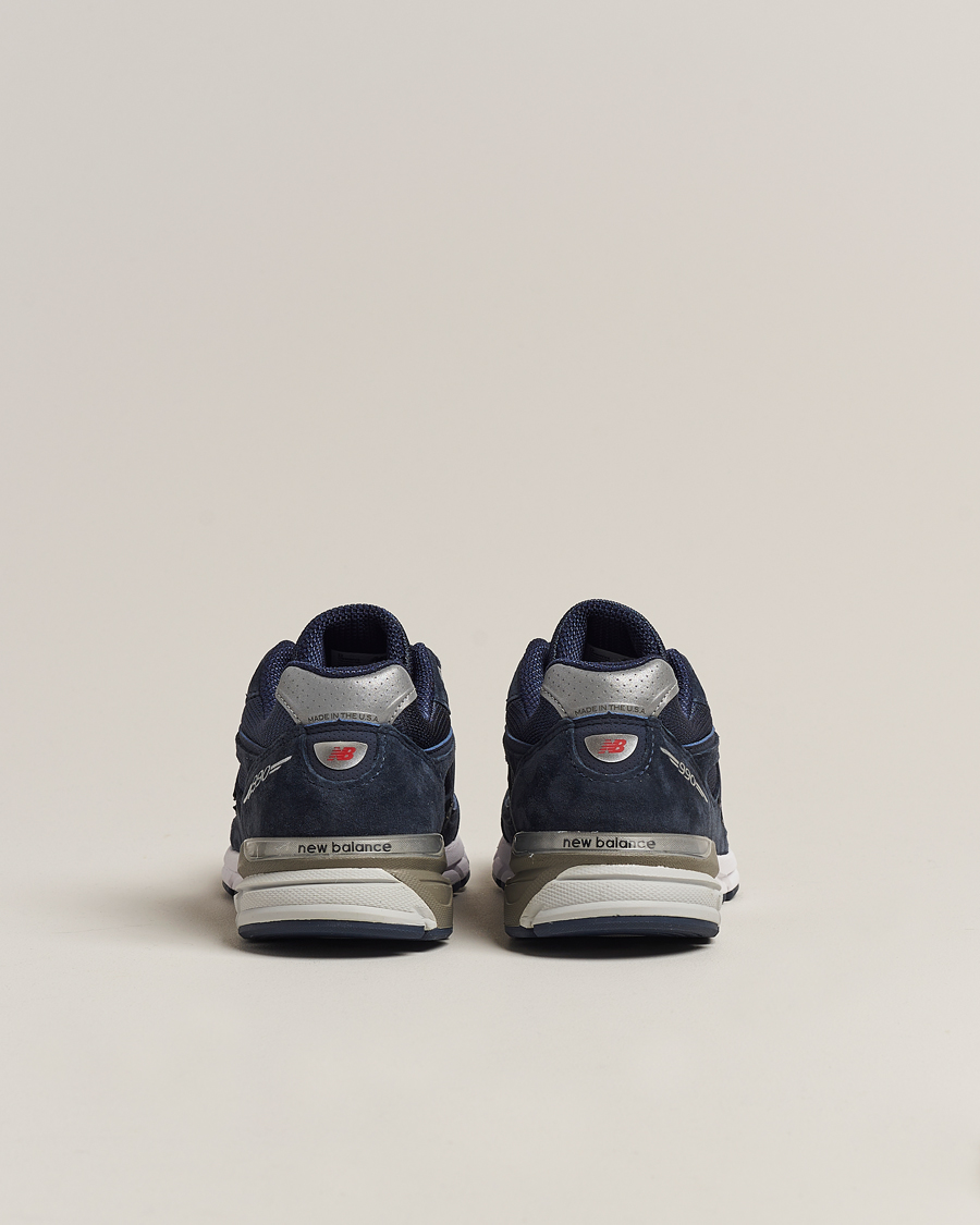 Herr | Skor | New Balance Made In US & UK | New Balance Made in USA 990v4 Sneakers Navy