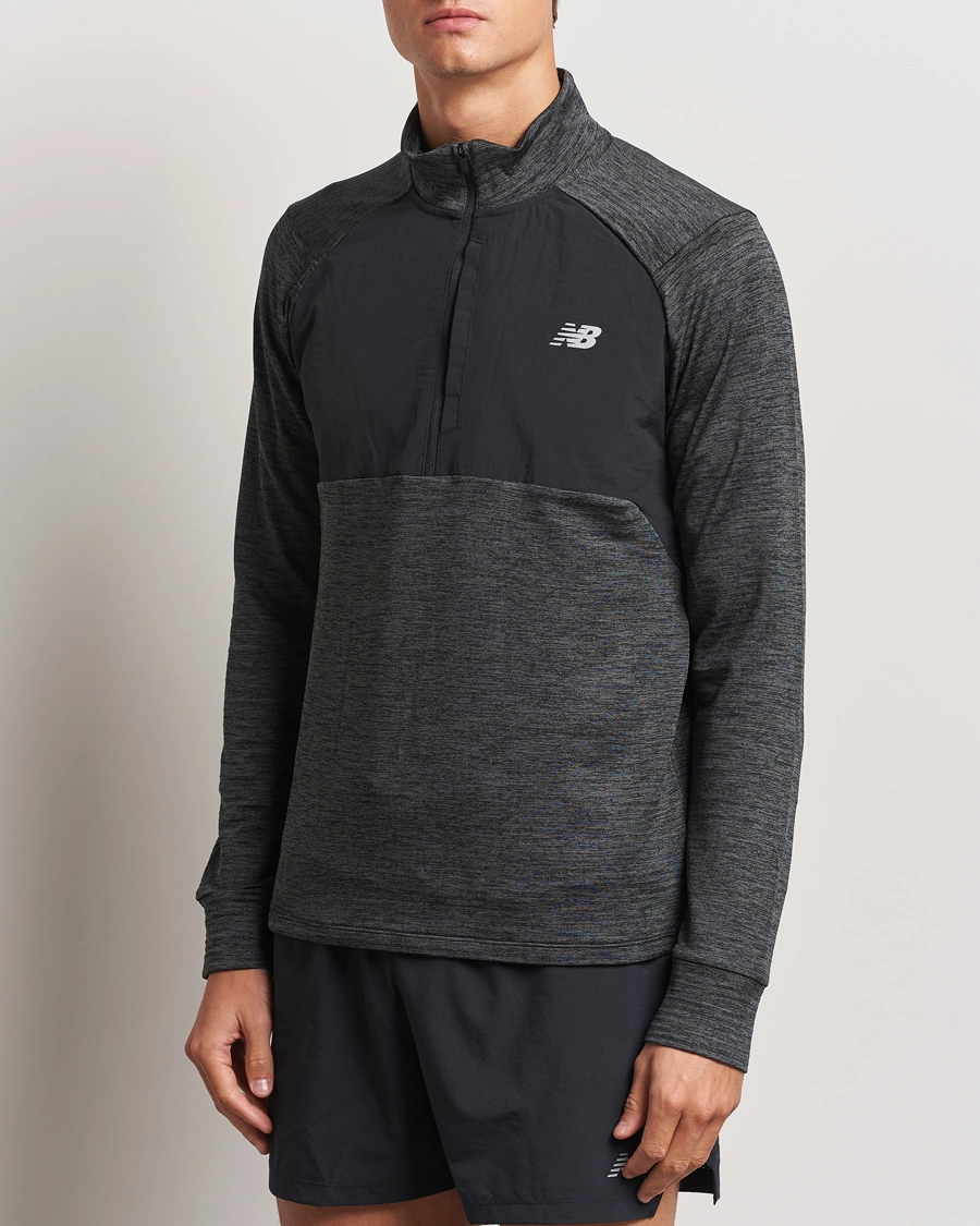 Herr |  | New Balance Running | Heat Grid Half Zip Black