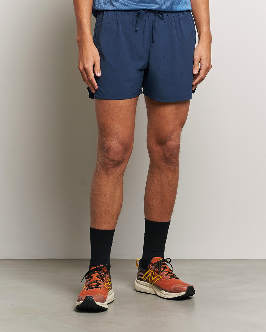 Herr | Shorts | New Balance Running | Athletics 5 Run Shorts  Navy