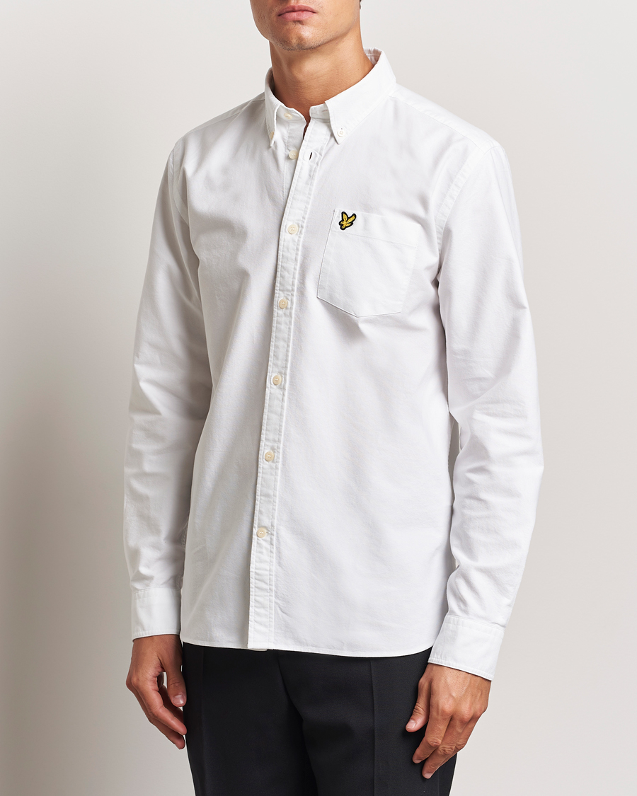 Herr |  | Lyle & Scott | Lightweight Oxford Shirt White