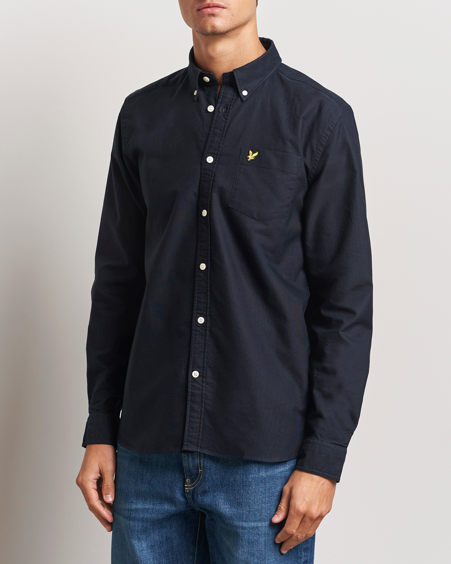 Herr |  | Lyle & Scott | Lightweight Oxford Shirt Dark Navy