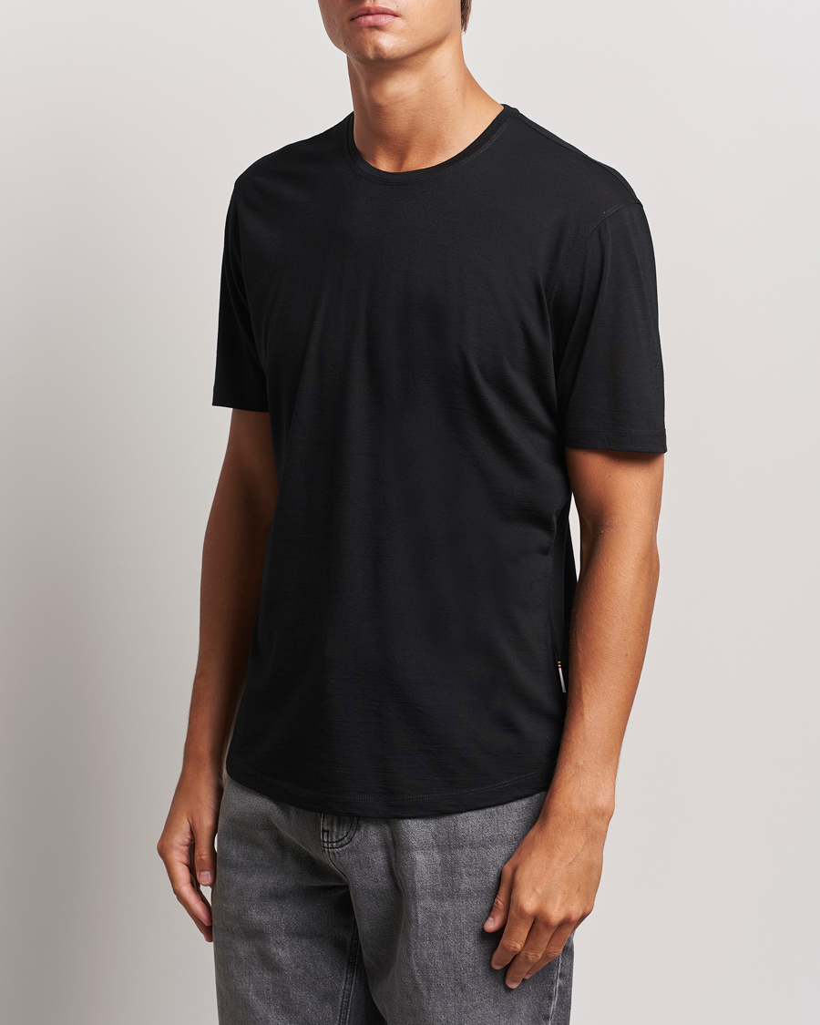 Herr |  | Orlebar Brown | OB Lux Merino T-Shirt Black