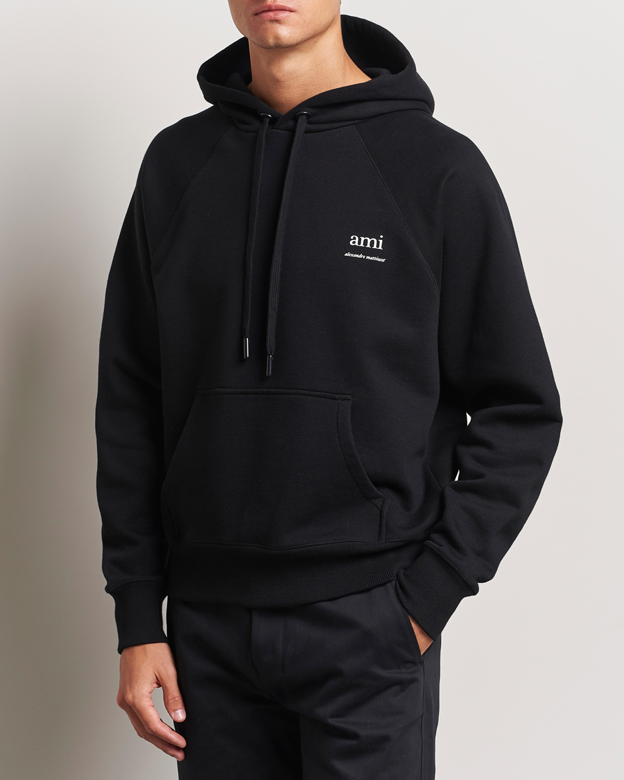 Herr |  | AMI | Logo Hoodie Black