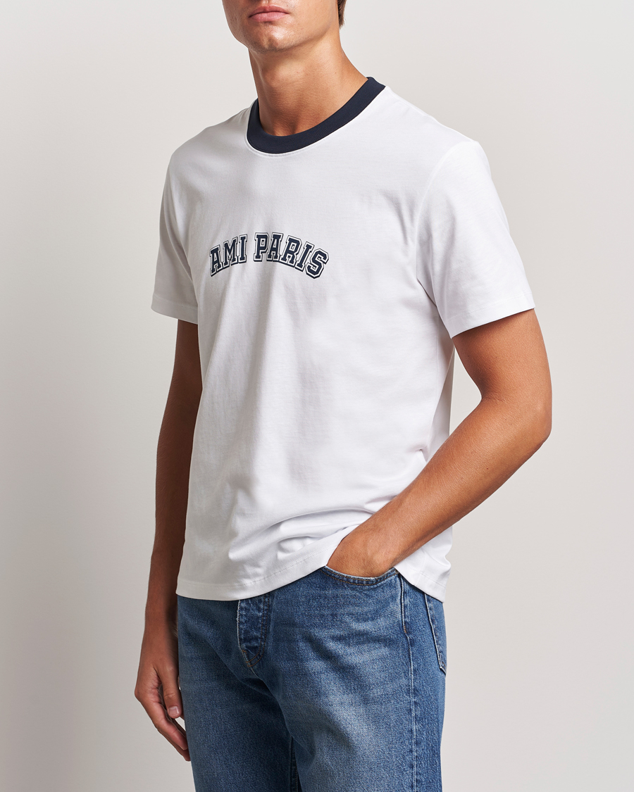 Herr |  | AMI | Paris Logo T-Shirt White