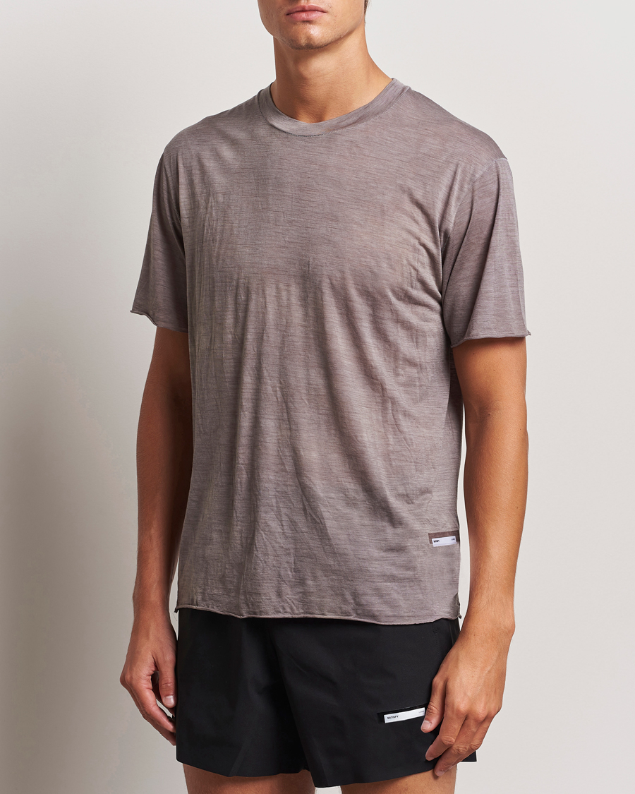 Herr |  | Satisfy | CloudMerino T-Shirt Sun Bleached Fallen Rock