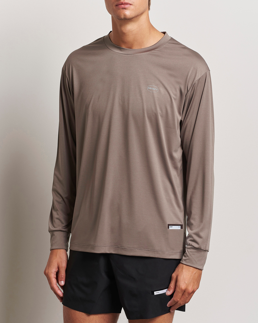 Herr |  | Satisfy | AuraLite Long Sleeve T-Shirt Falcon