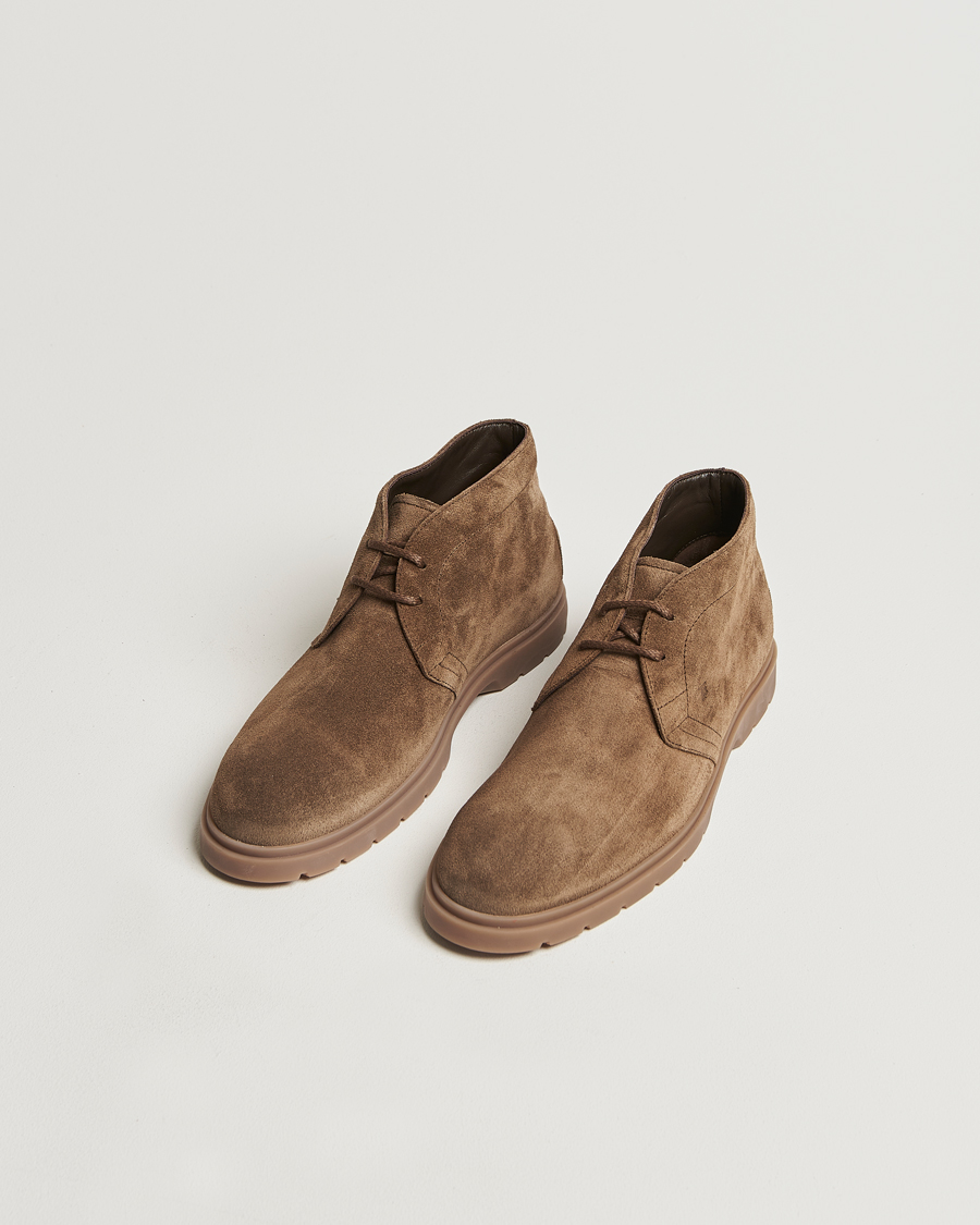 Herr |  | Tod\'s | Polacco Chukka Boots Olive Suede