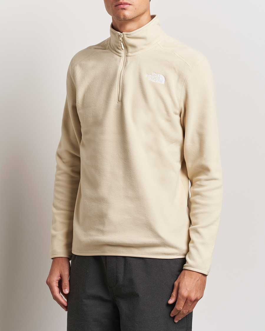 Herr |  | The North Face | 100 Glacier Fleece 1/4 Zip Gravel