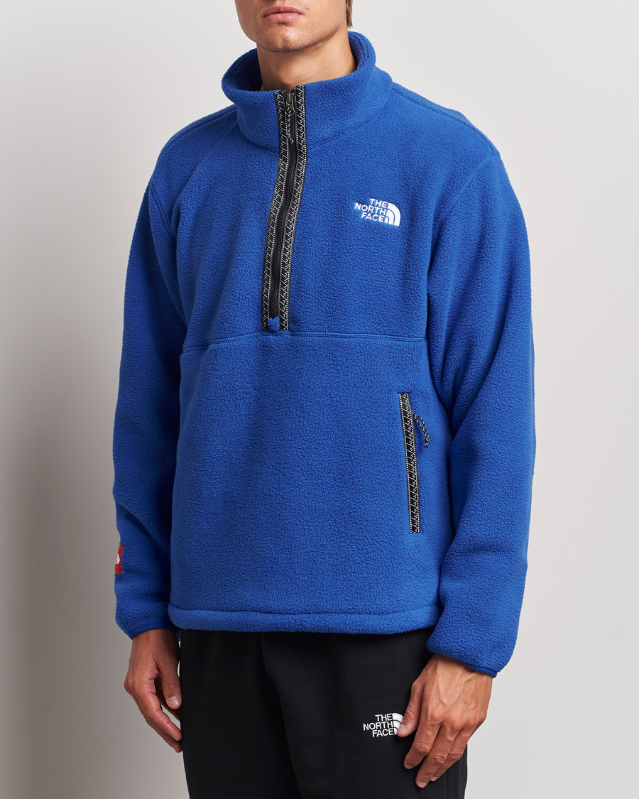 Herr |  | The North Face | Fleeski 1/4 Zip Pullover Blue