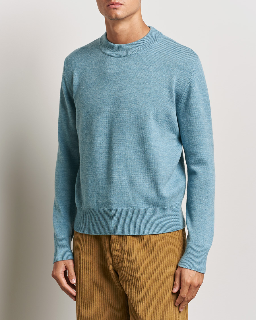 Herr |  | Sunflower | Moon Merino Crewneck Blue