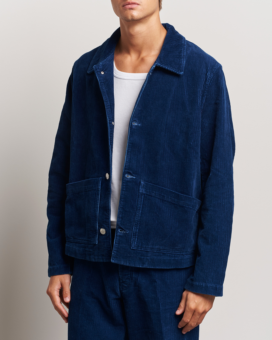 Herr |  | Sunflower | Corduroy Worker Jacket Indigo