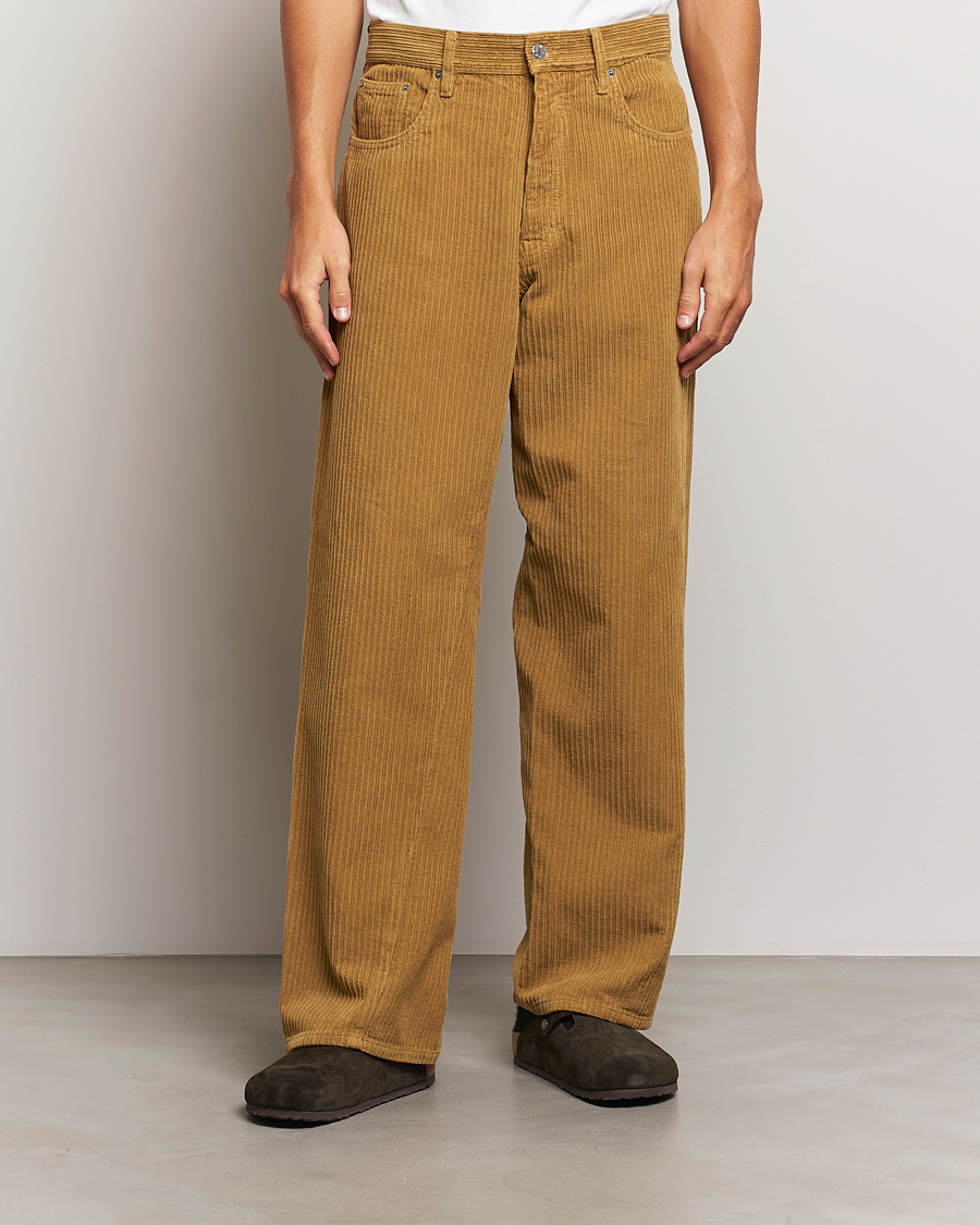 Herr |  | Sunflower | Wide Twist Corduroy Pants Ochre