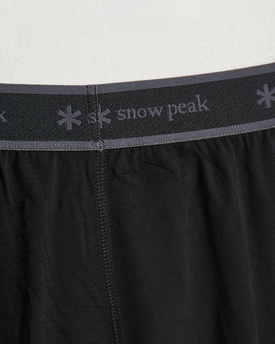 Herr |  | Snow Peak | Merino Wool Tights Black