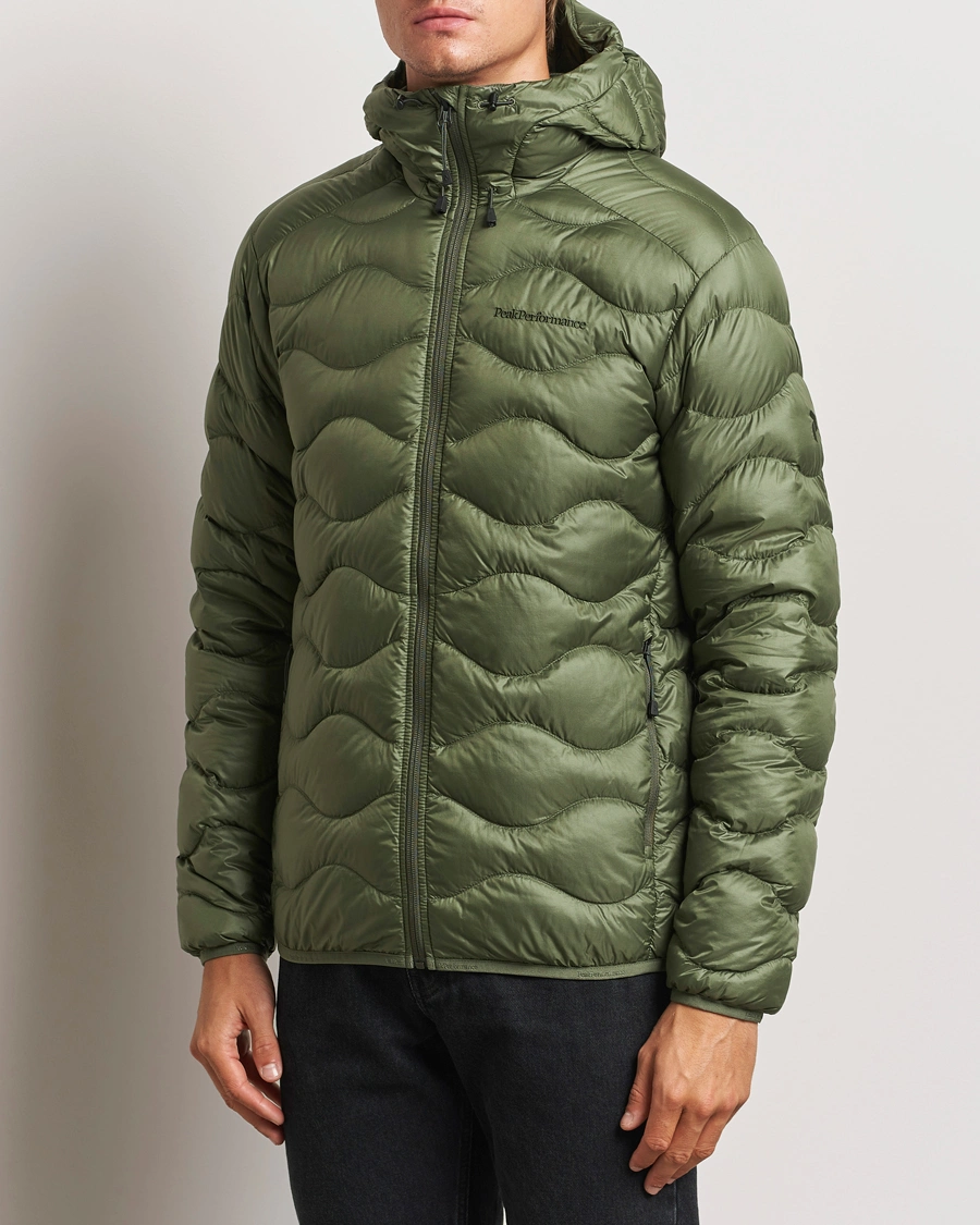 Herr |  | Peak Performance | Helium Down Hooded Jacket Pine Needle