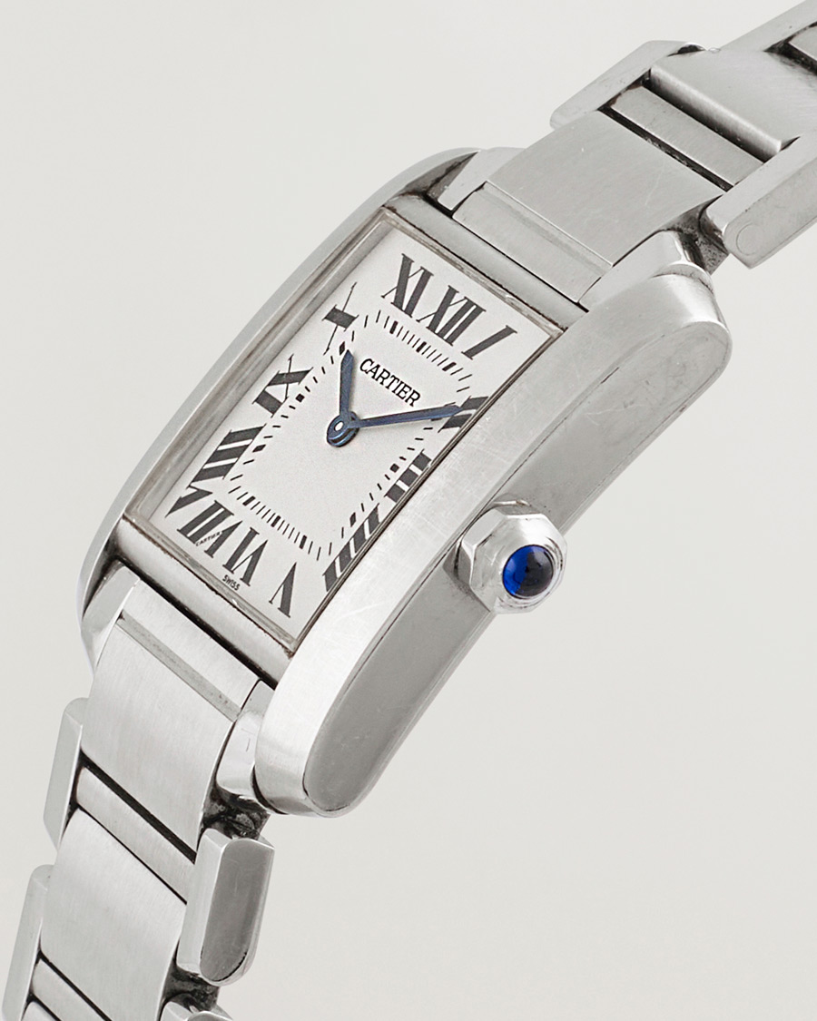 Herr |  | Cartier Pre-Owned | Tank Française 2301 Silver