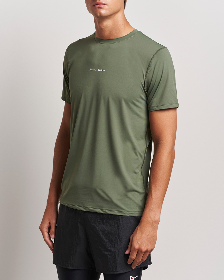 Herr |  | District Vision | Ultralight Aloe Short Sleeve Sage