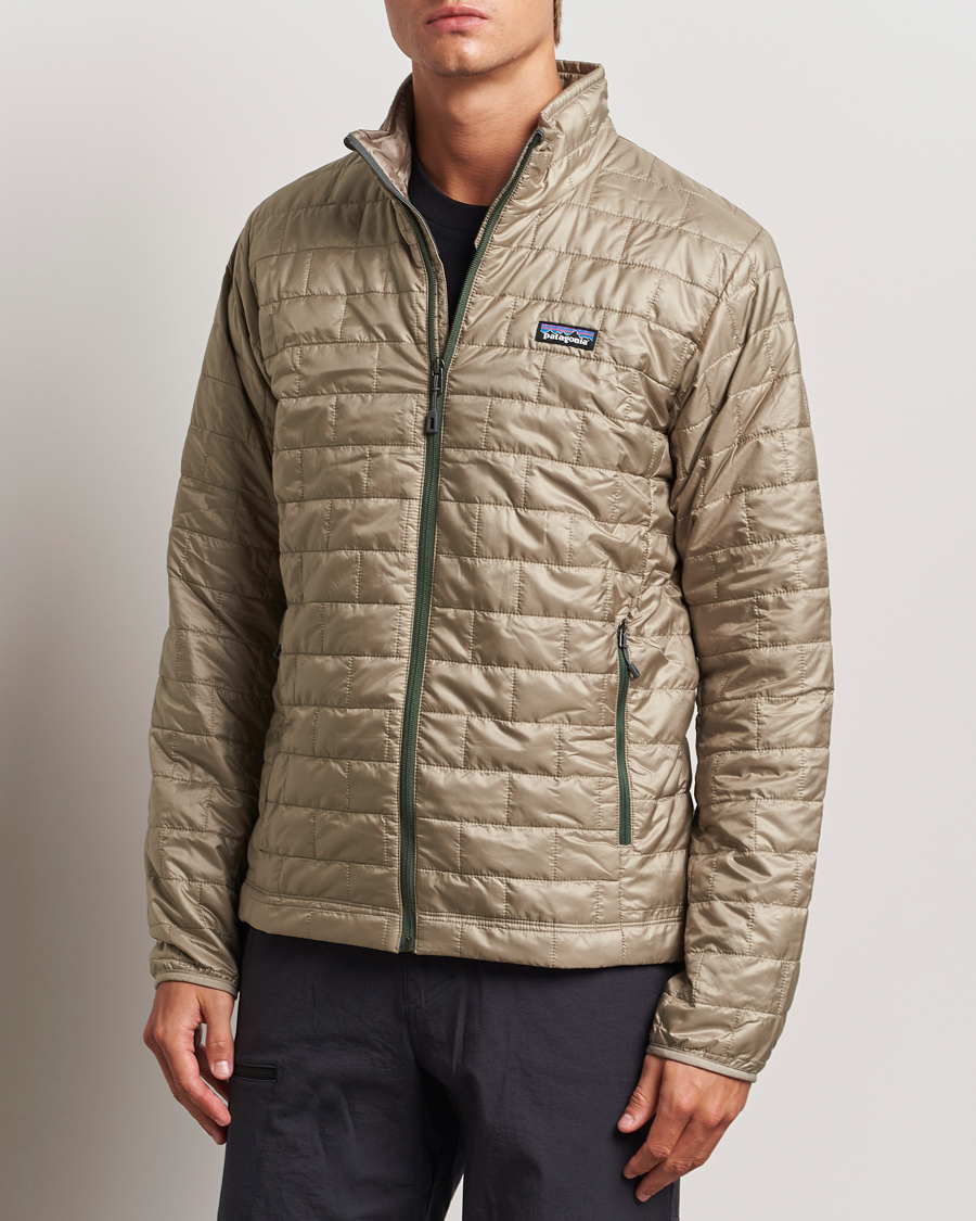 Herr | Outdoorjackor | Patagonia | Nano Puff Jacket Seabird Grey