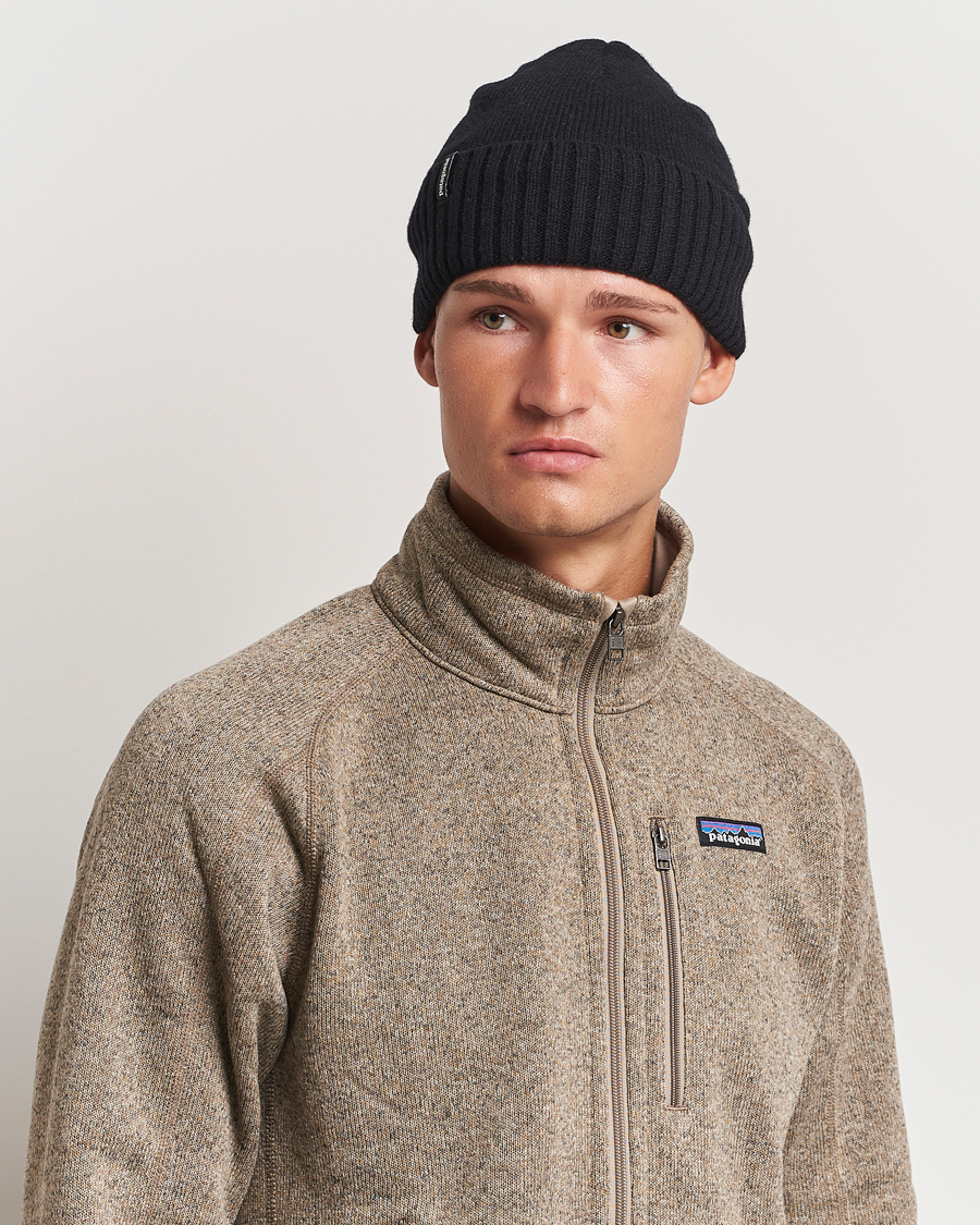 Herr | Patagonia | Patagonia | Brodeo Beanie Black