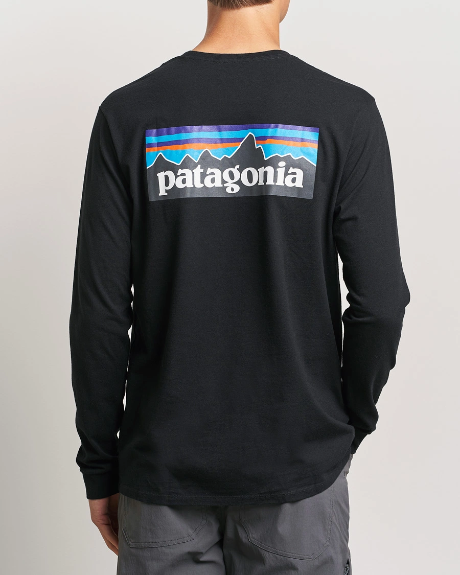 Herr | Svarta t-shirts | Patagonia | P-6 Logo Responsibiliti T-Shirt Black