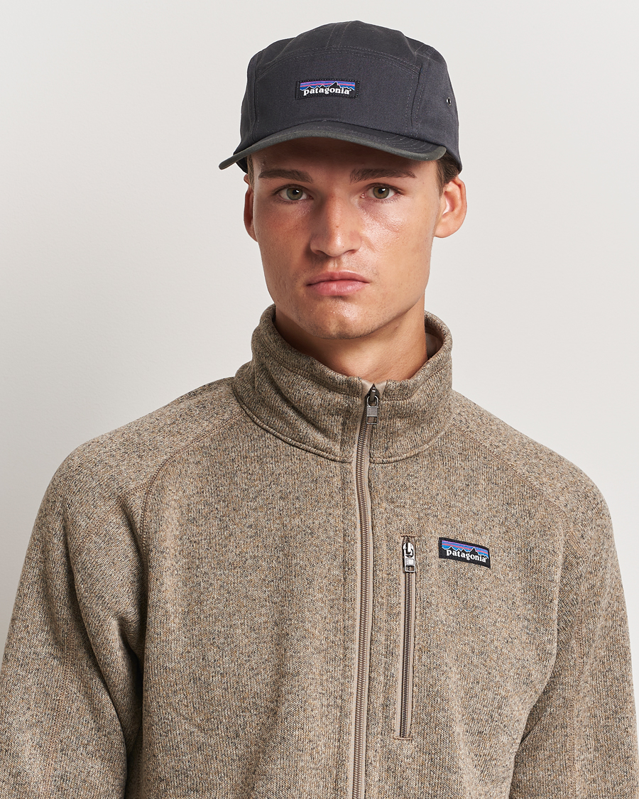 Herr | Kepsar | Patagonia | P-6 Label Maclure Hat Ink Black